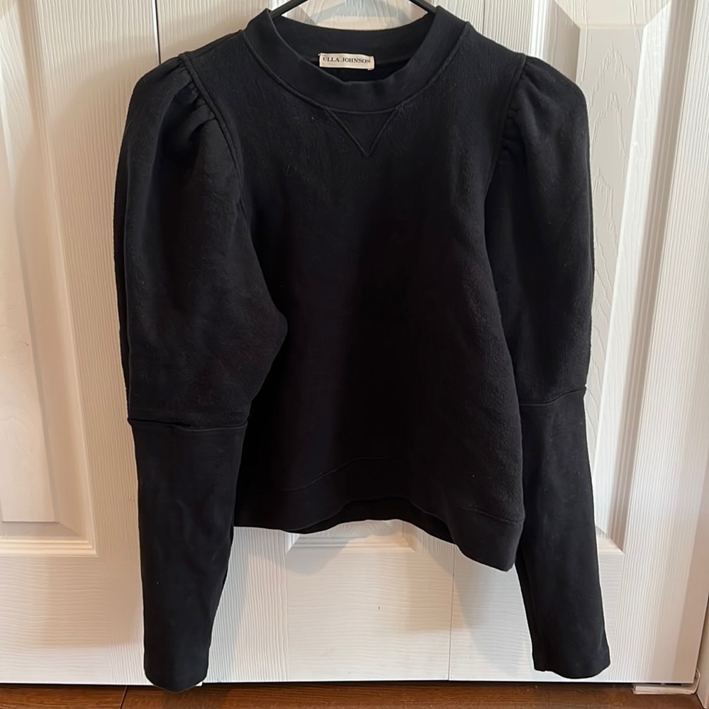 Ulla Johnson black sweatshirt
